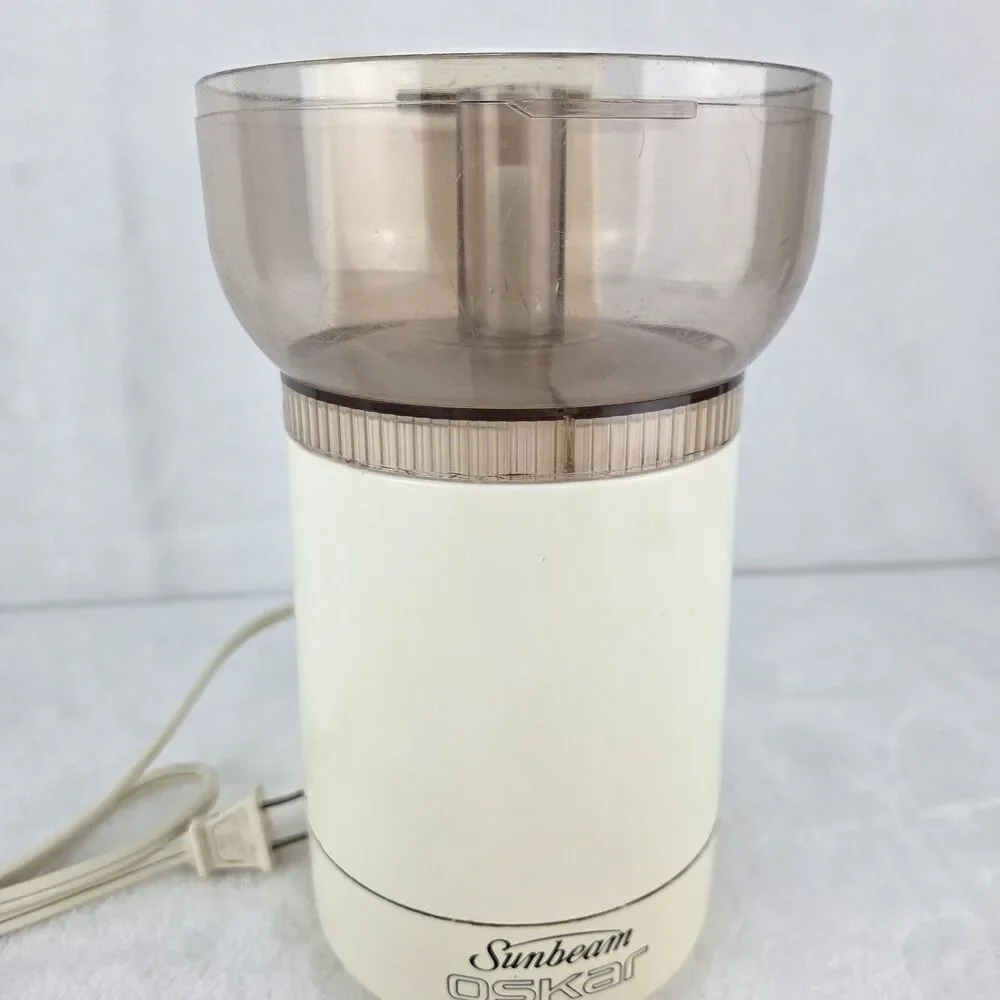 Vintage Sunbeam Oskar 14081 Food Processor Chopper Made in France Tested Works